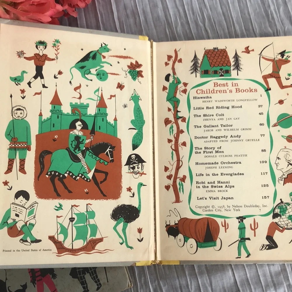 Vintage lot 3 CHARLES DICKENS hardcover childrens books-Gulliver's Travels